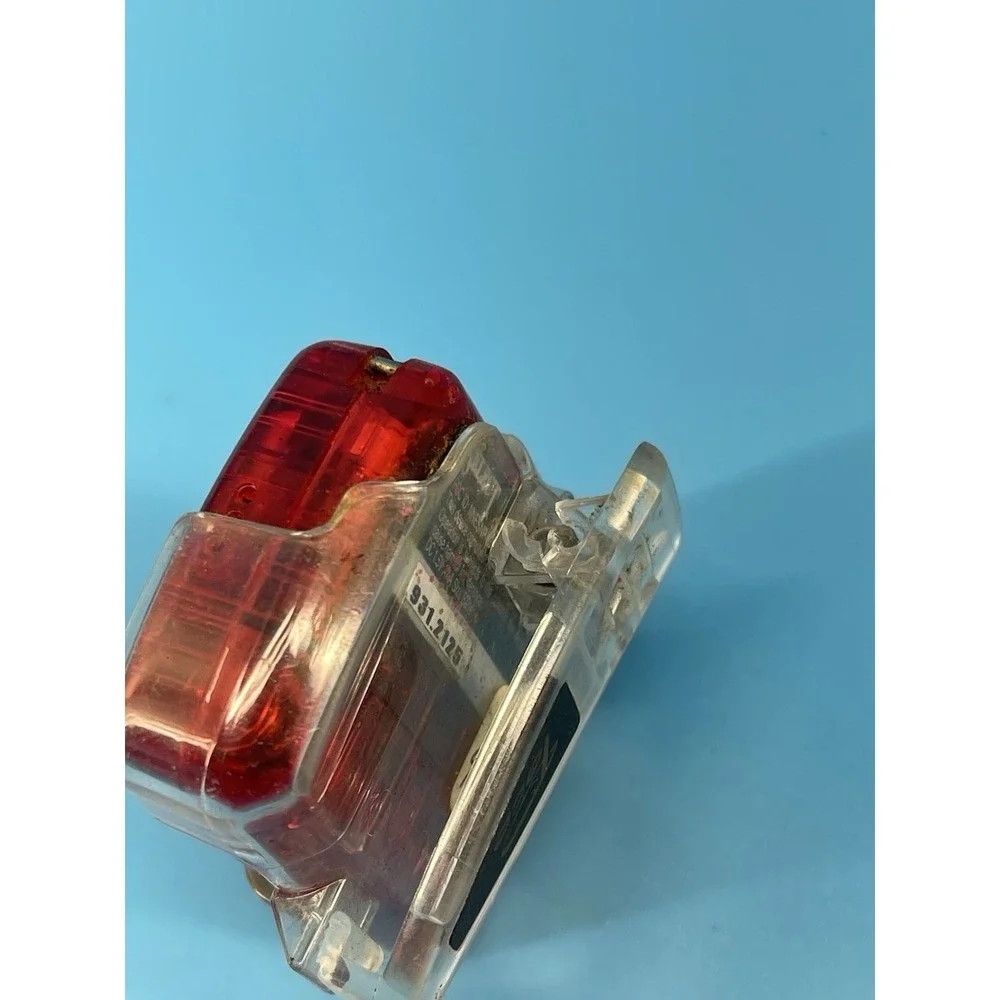 Rare Vintage Qupix Poco Pager Red Beeper Clip Cracked Untested As-Is